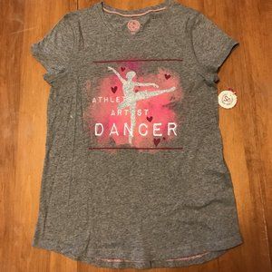 Athlete Artist Dancer T-shirt NWT